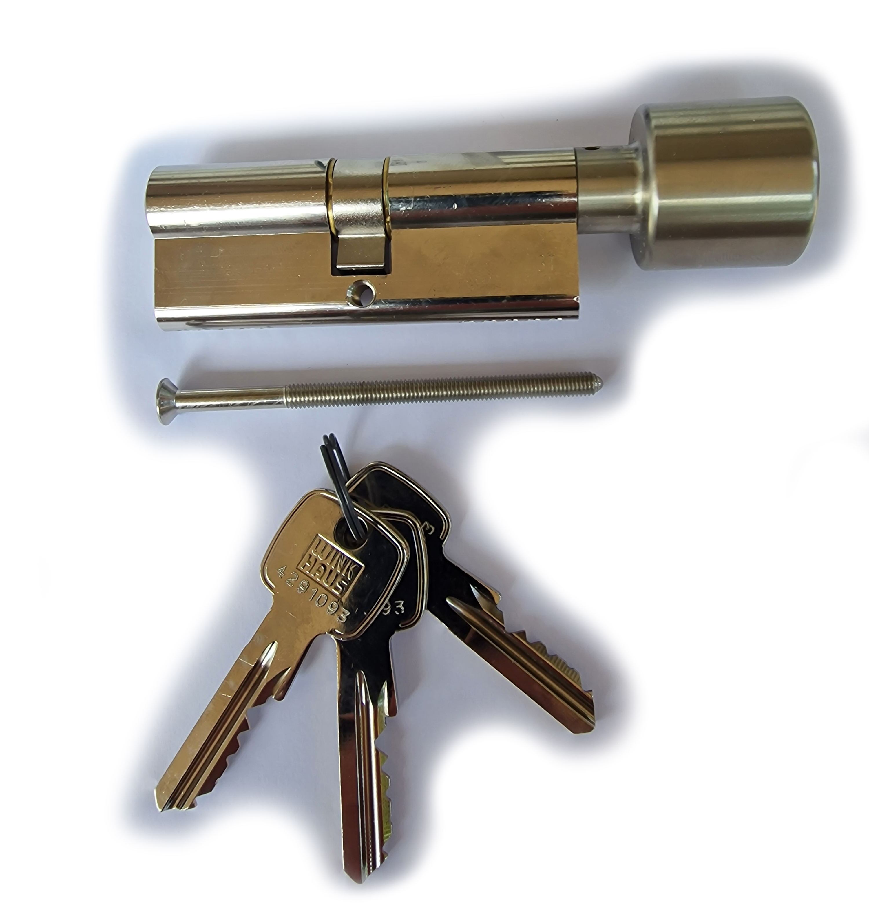 Циліндр замка дверної WinkHaus keyTec X-pert 40/40 ключ-вороток