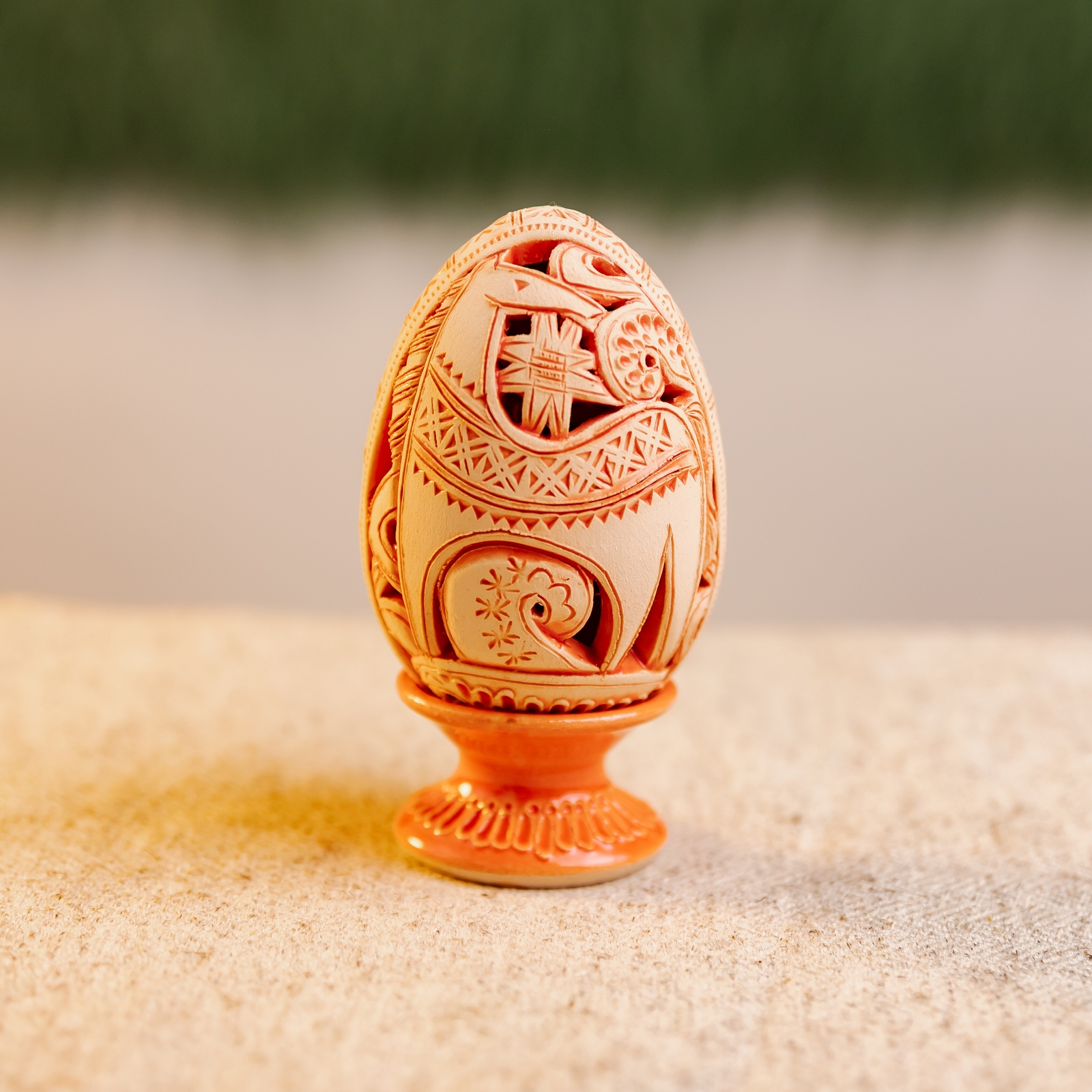 Писанка "Коник", 10 см