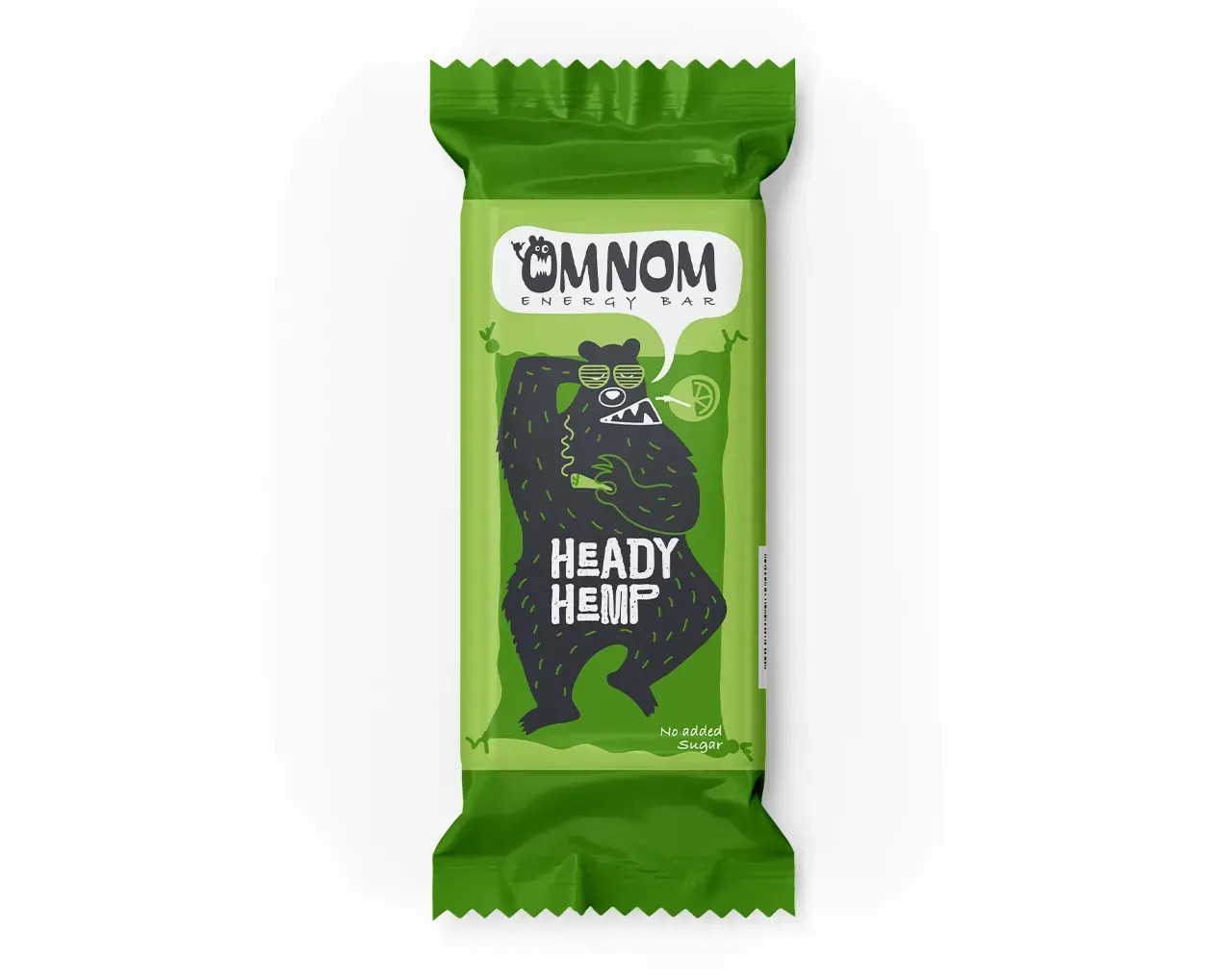 Батончик енергетичний OMNOM бомбічна конопля