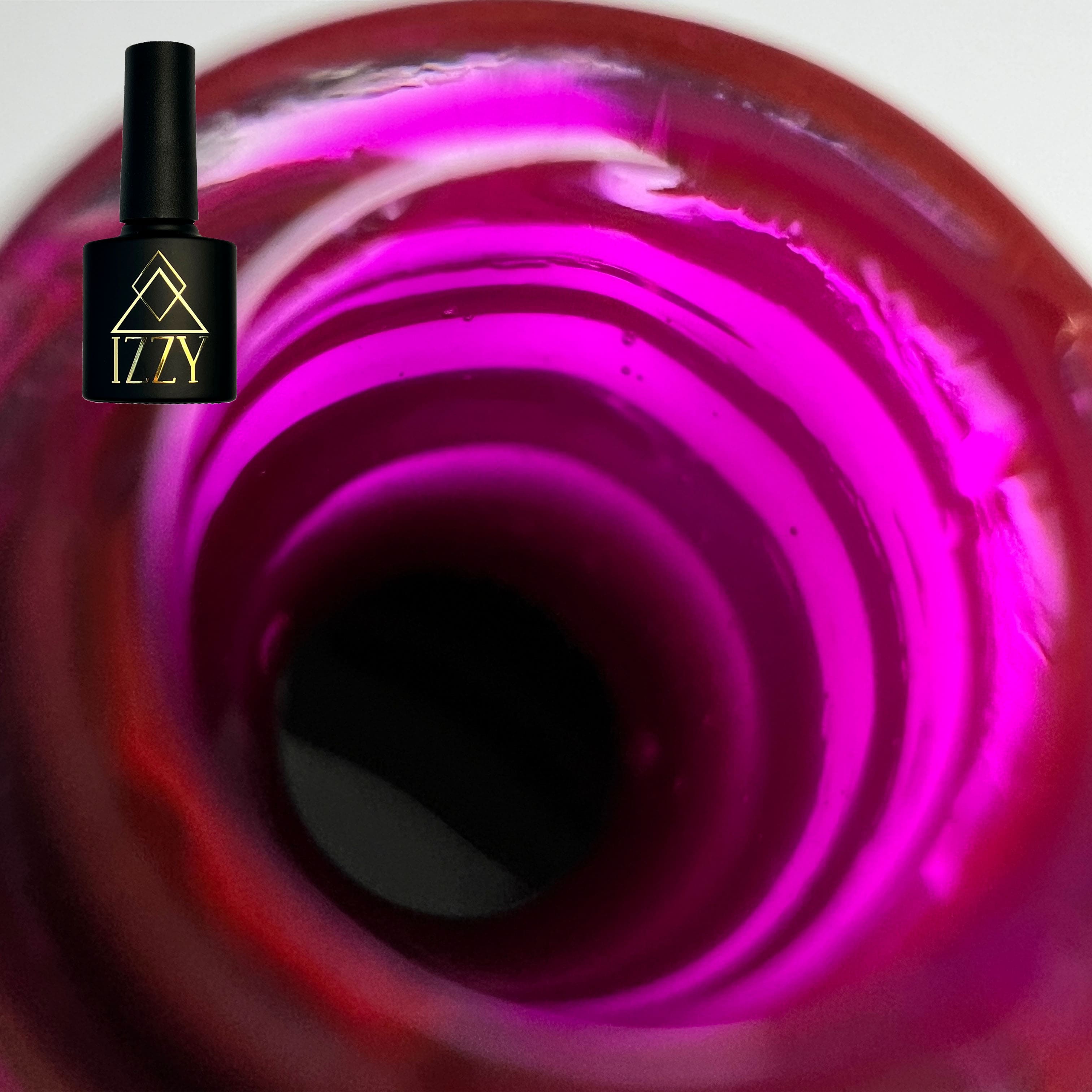IZZY Bloom Pink рожевий вітражний гель-лак, 10ml