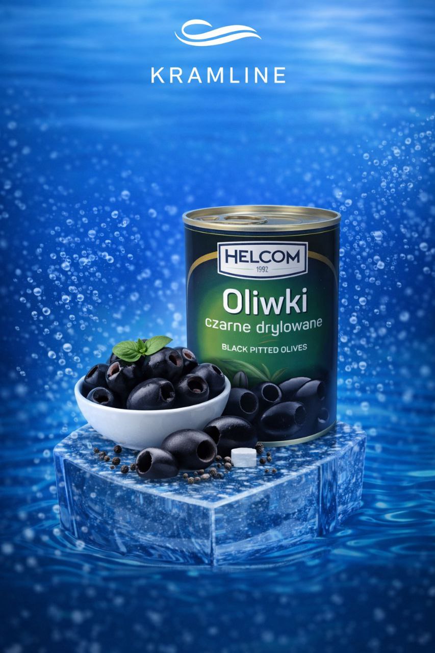Оливки чорні без кісточки “Helсom”