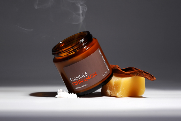 Аромасвічка «CANDLE CINNAMON» SPA-догляд для шкіри рук