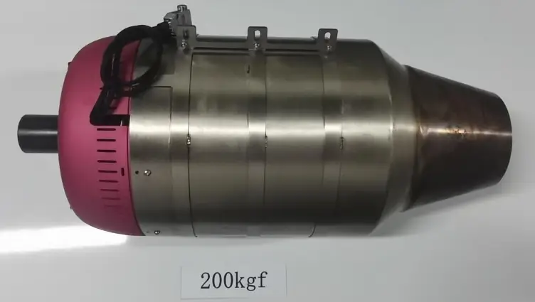 Turbojet engine 200 kg force