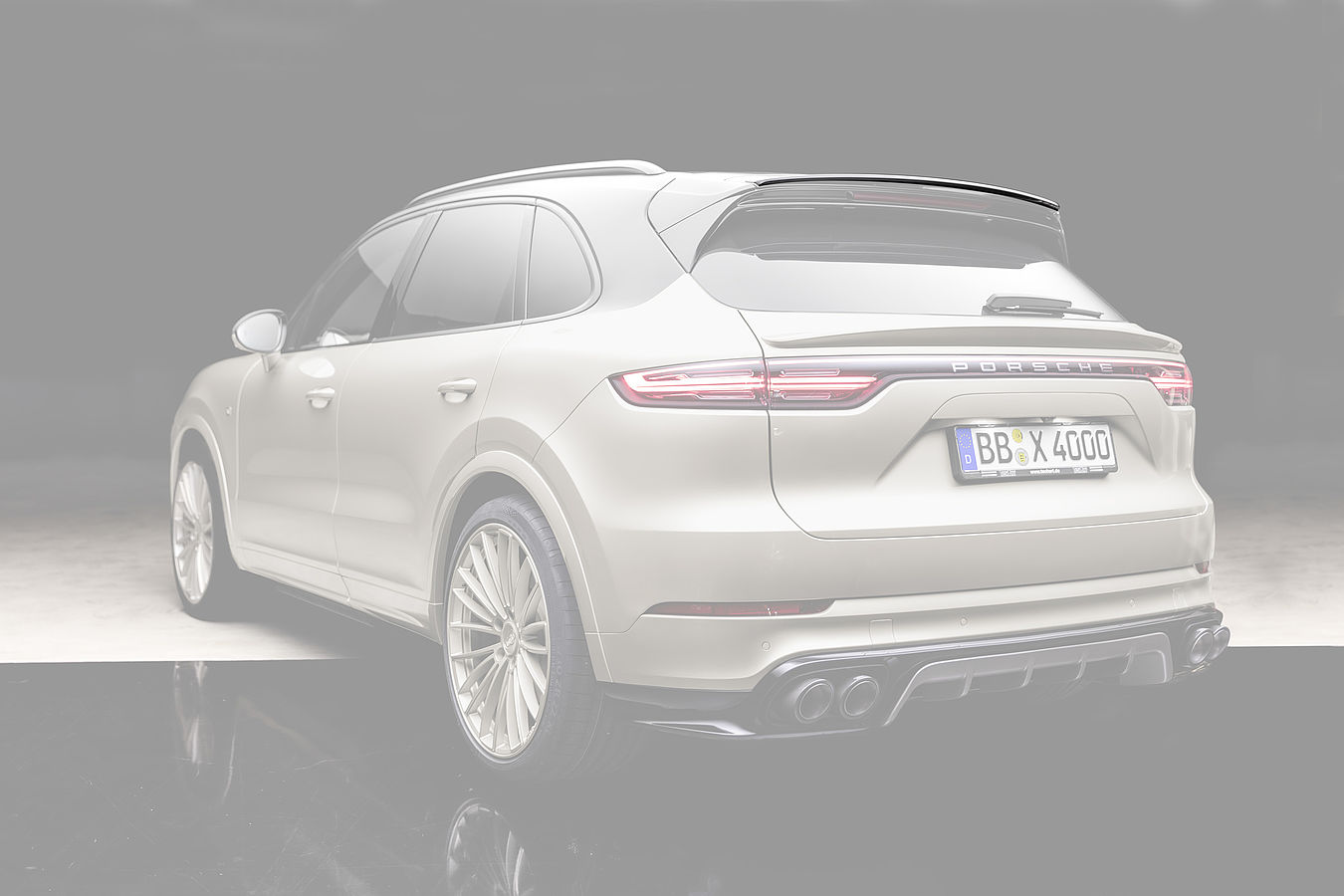 Porsche Cayenne Turbo (9YA) TECHART spoiler