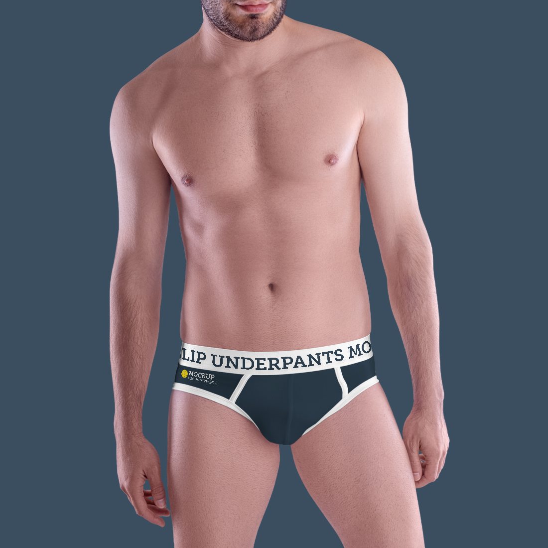 12 Mockups Men's Slip Underpants