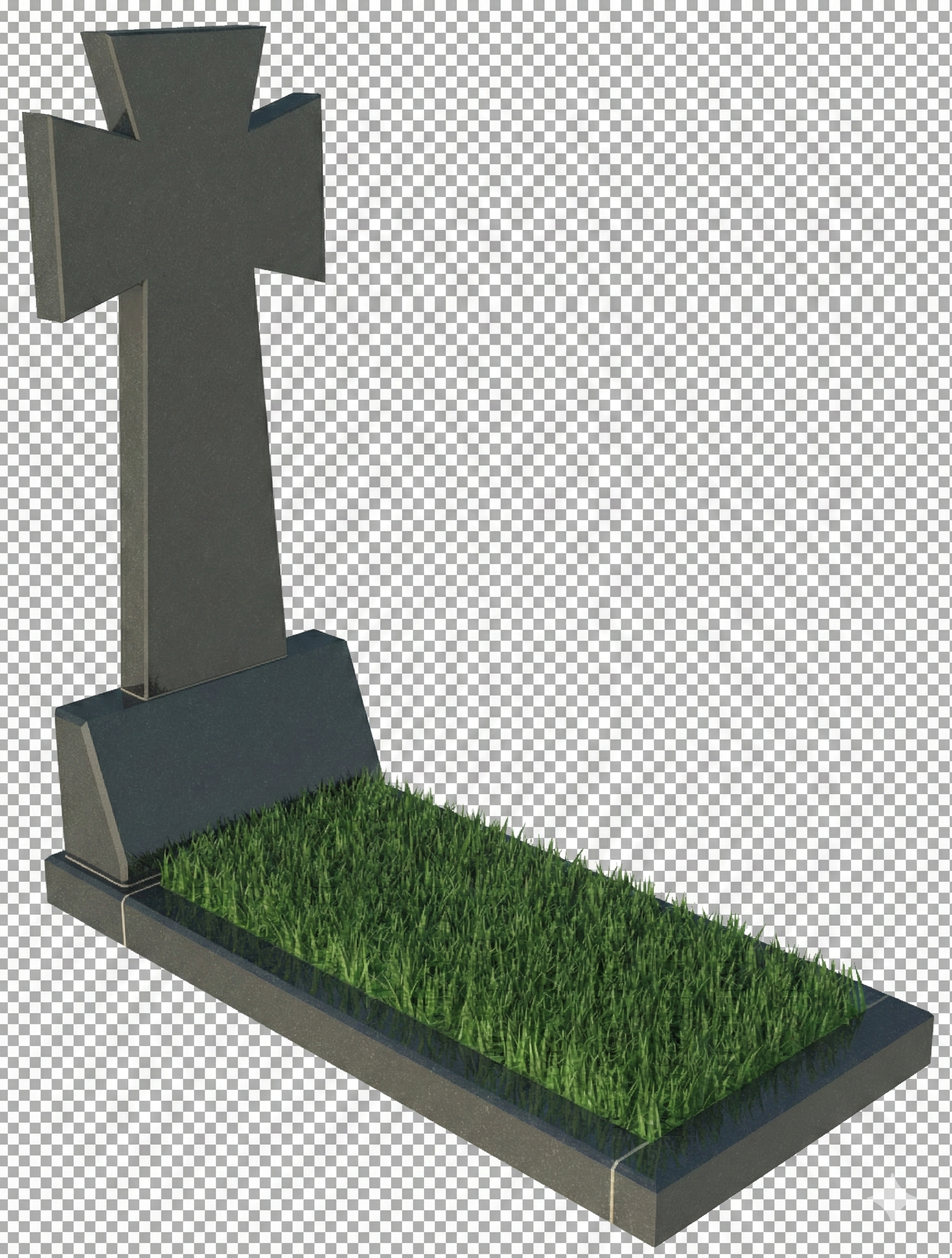 Гранітний хрест 3-17AM