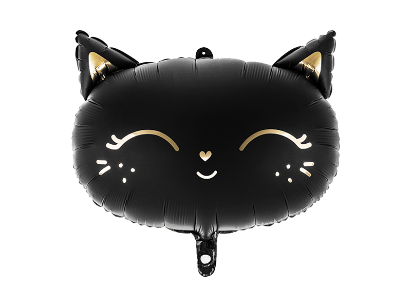 FOIL BALLOON CAT BLACK