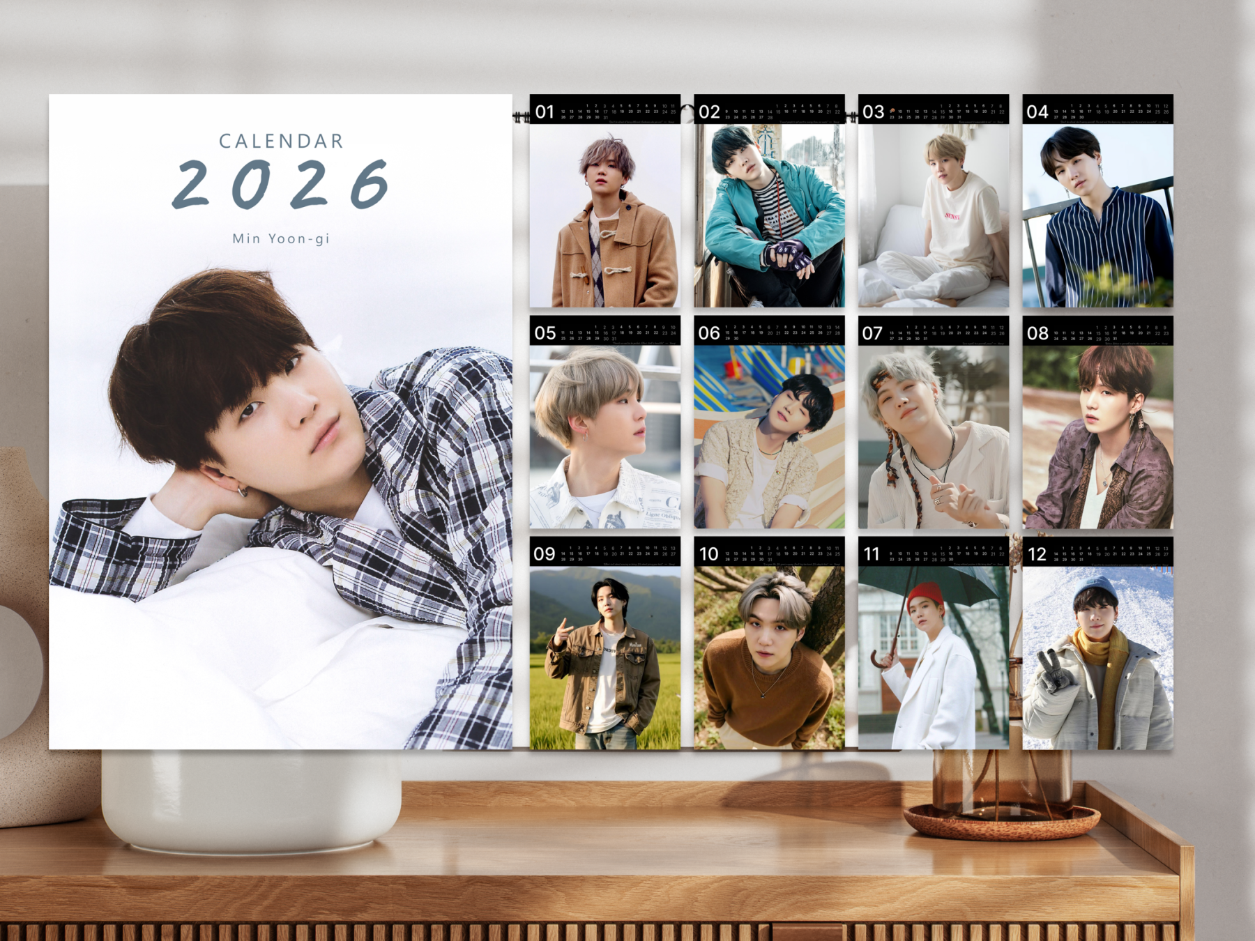 Календар Suga (BTS)