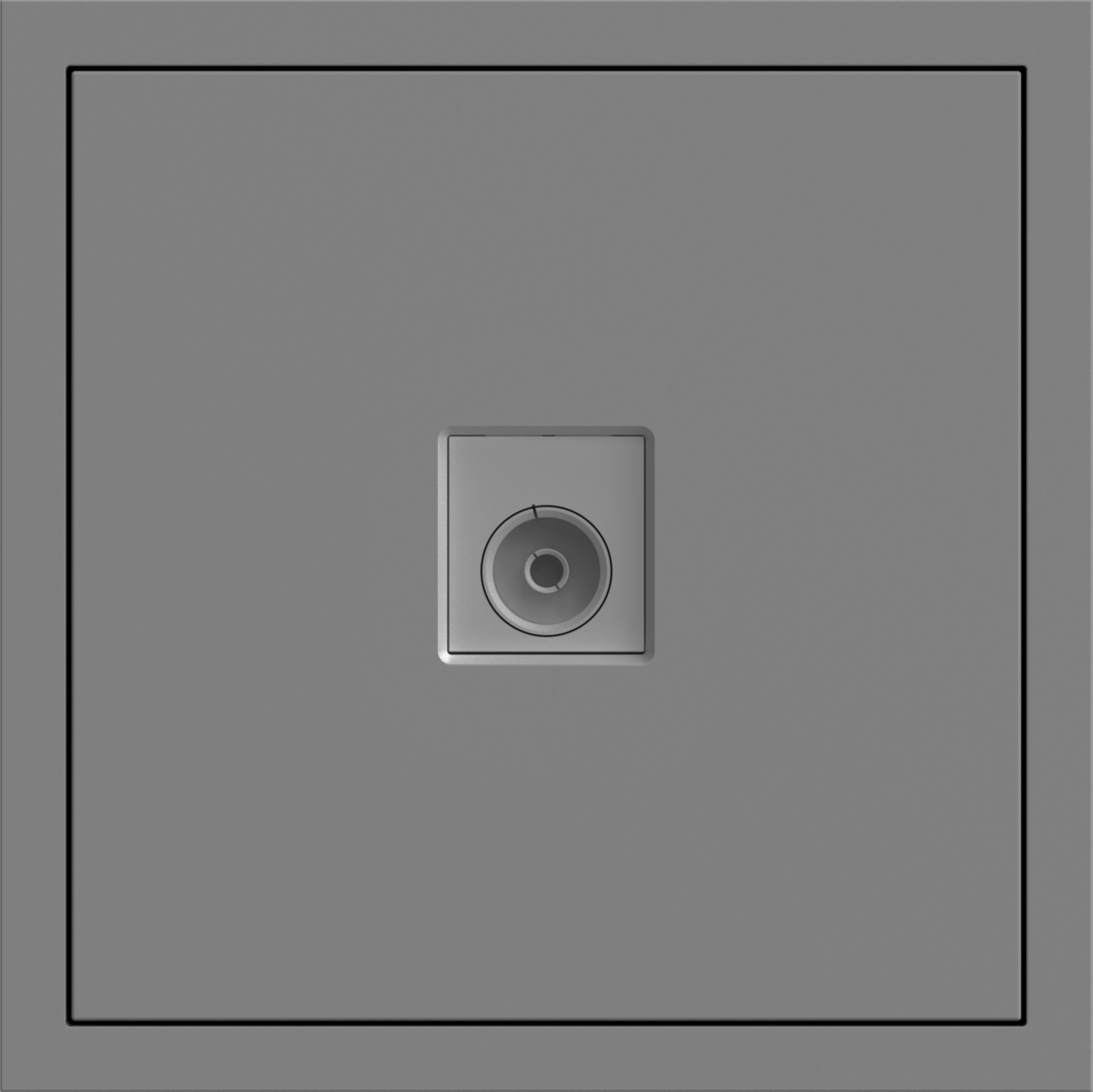 ER141TV-G розетка телевізійна, механізм сірий Soft