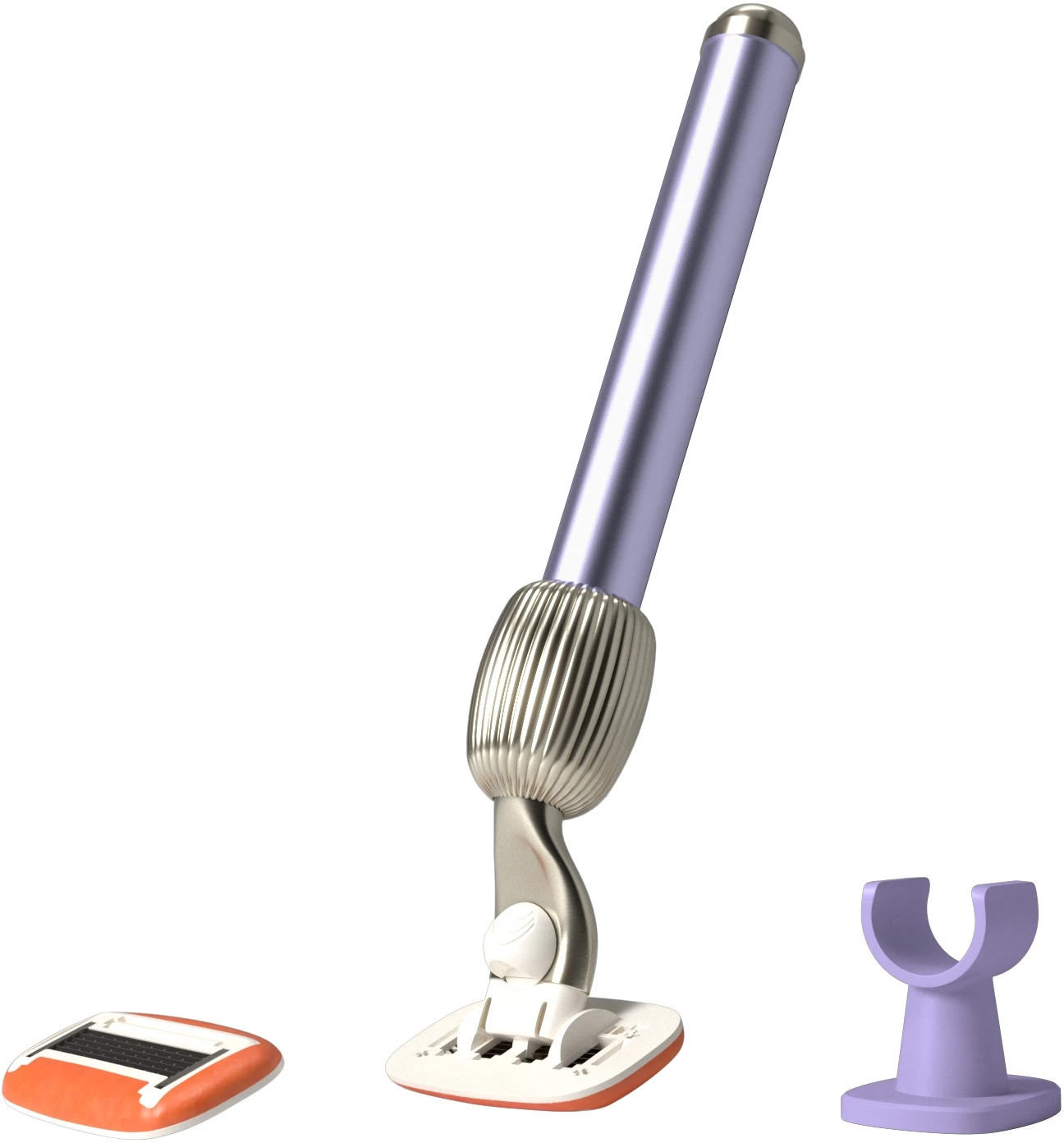Fler Стартовий набір засобів для гоління The Razor Starter Set – Lilac – Delicate and graceful – Бузковий – Делікатний та витончений