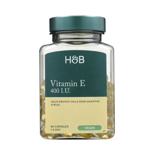 Holland & Barrett Natural Vitamin E 400iu 90 Capsules