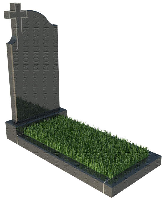 Пам’ятник одинарний 1-55AM