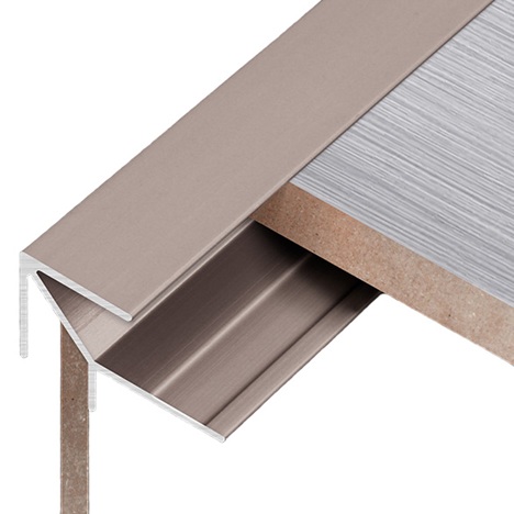 Кутовий зовнішній профіль посилений EC2-02 Rose Gold