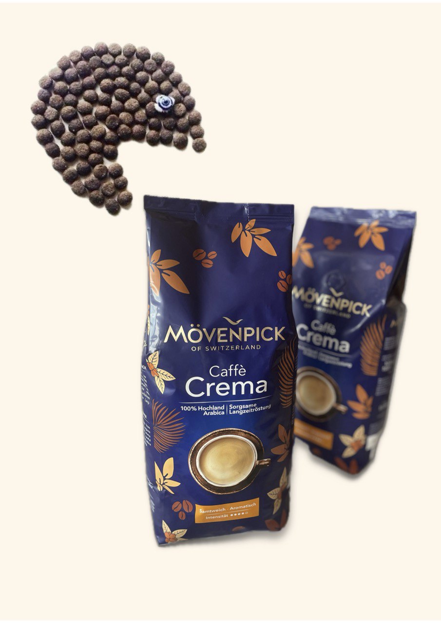 Кава Movenpick Caffe Crema у зернах 1 кг
