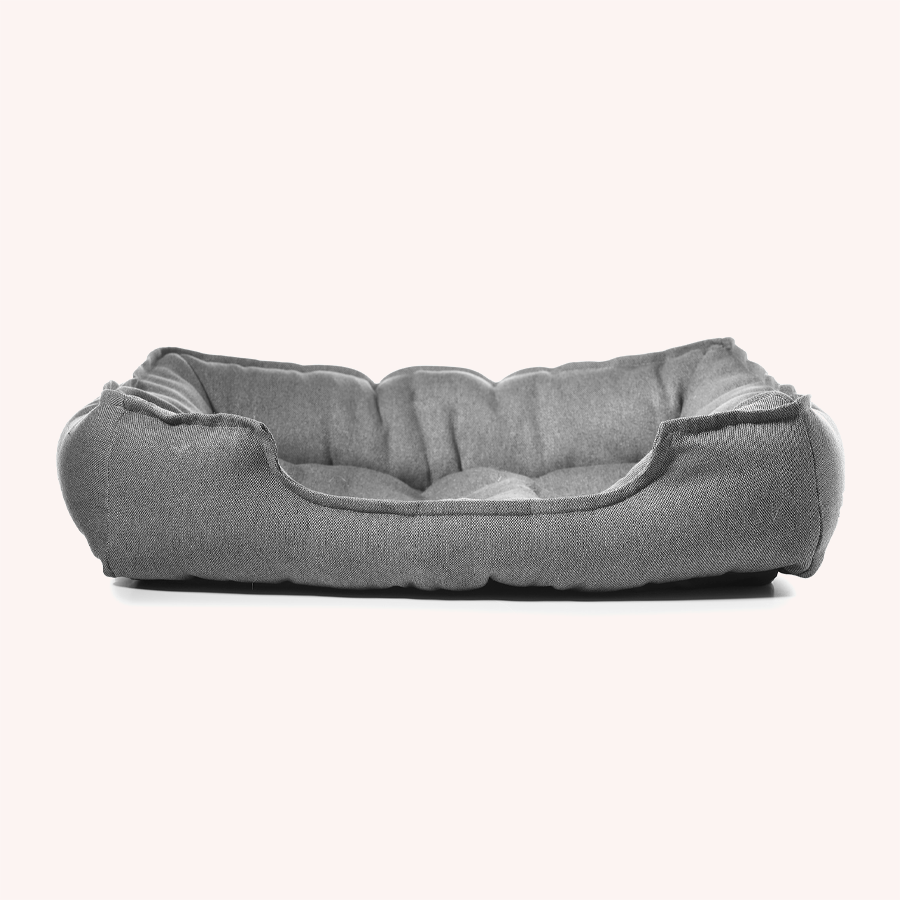 DUNA Gray Bed