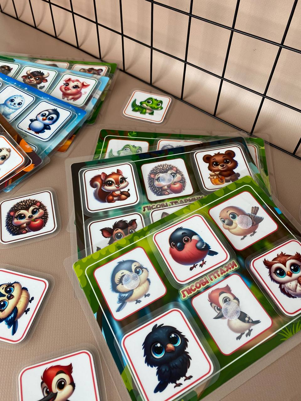 Лото на липучках для дітей 4+