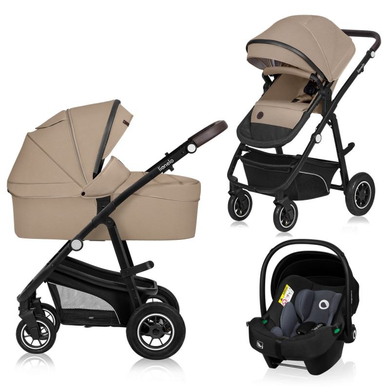 Коляска 3 в 1 Lionelo Bianka Beige Sand