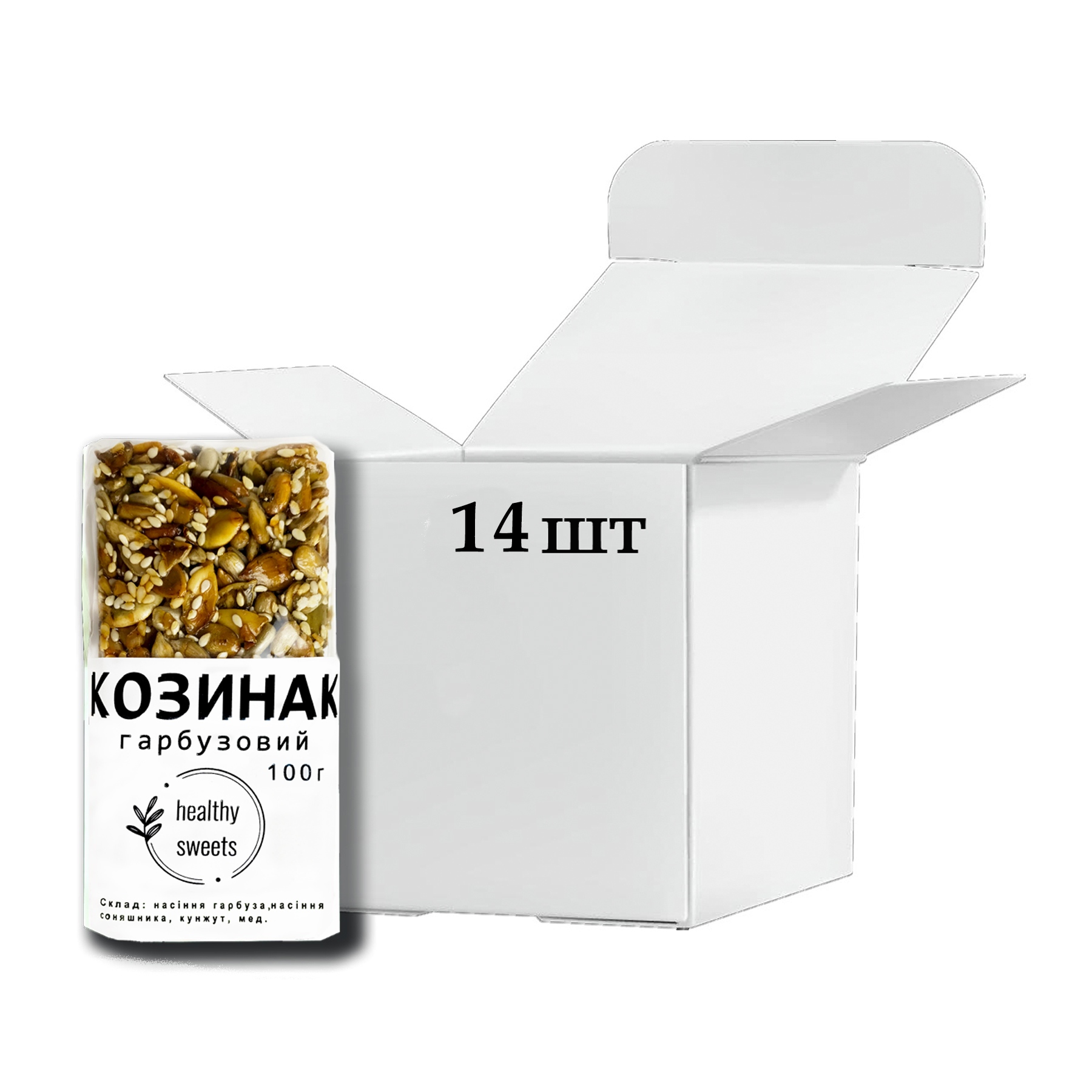 Козинак Гарбуз 100 г Бокс 14 шт