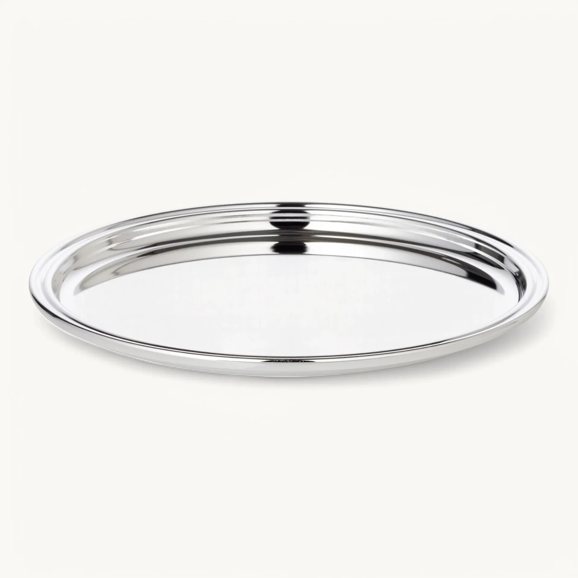 Піднос Edzard круглий Ø 22 см, елегантно посріблений