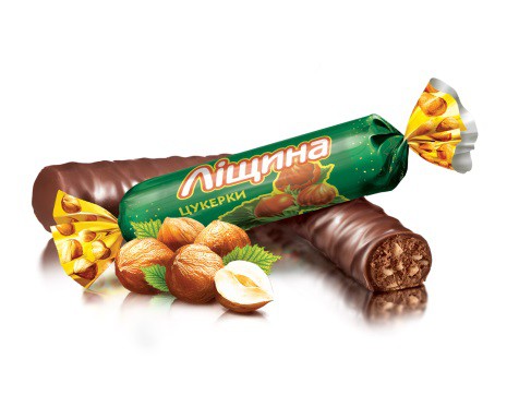 🇺🇦 "Roshen" Bombones de chocolate con avellana "Leschina", 1 kg.