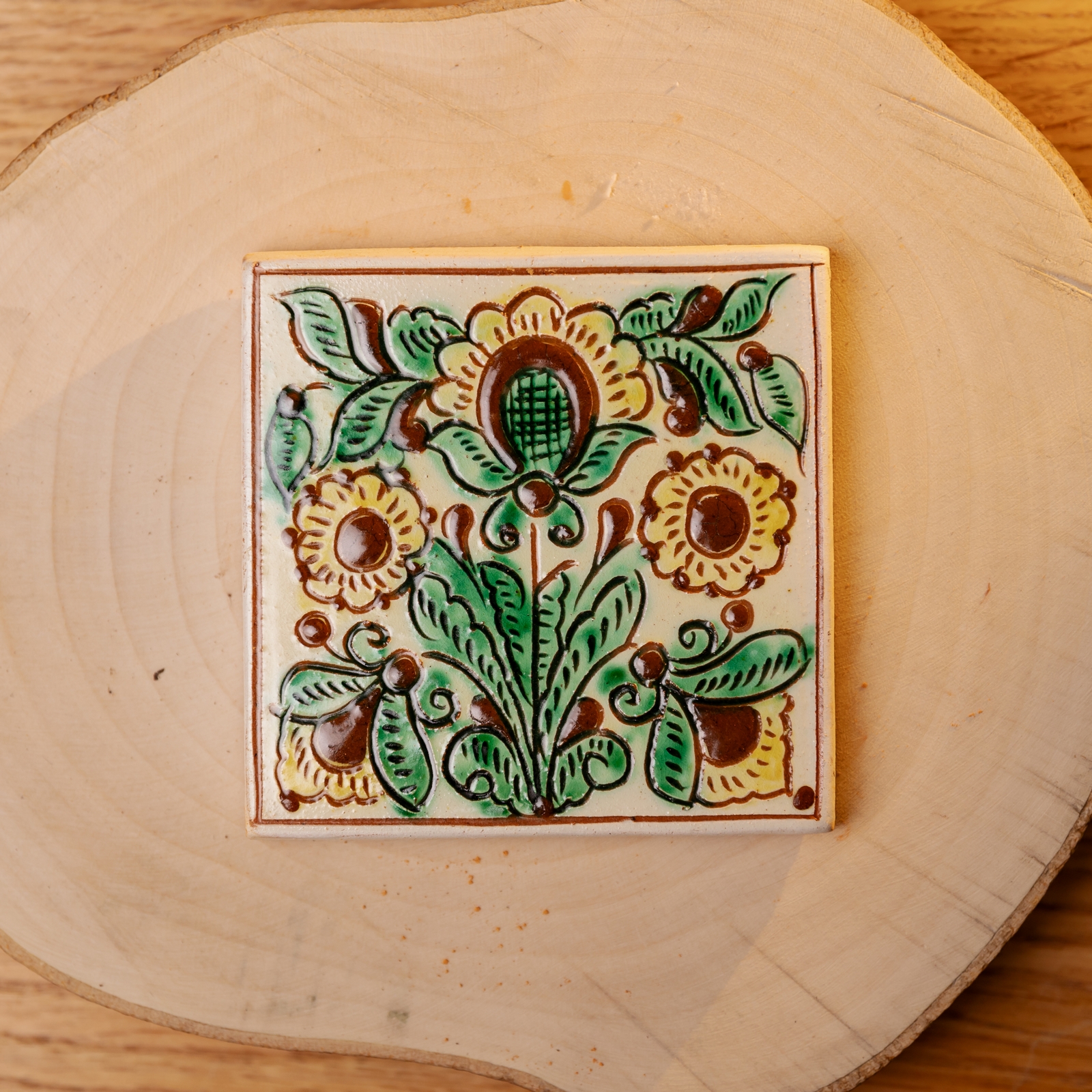 Плиточка у рамці, 10*10 см