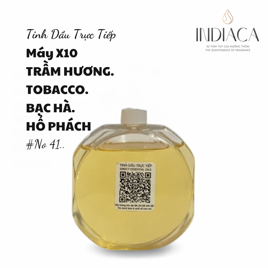 T.Dầu No 41 Xông Trực Tiếp🌿Máy X10.