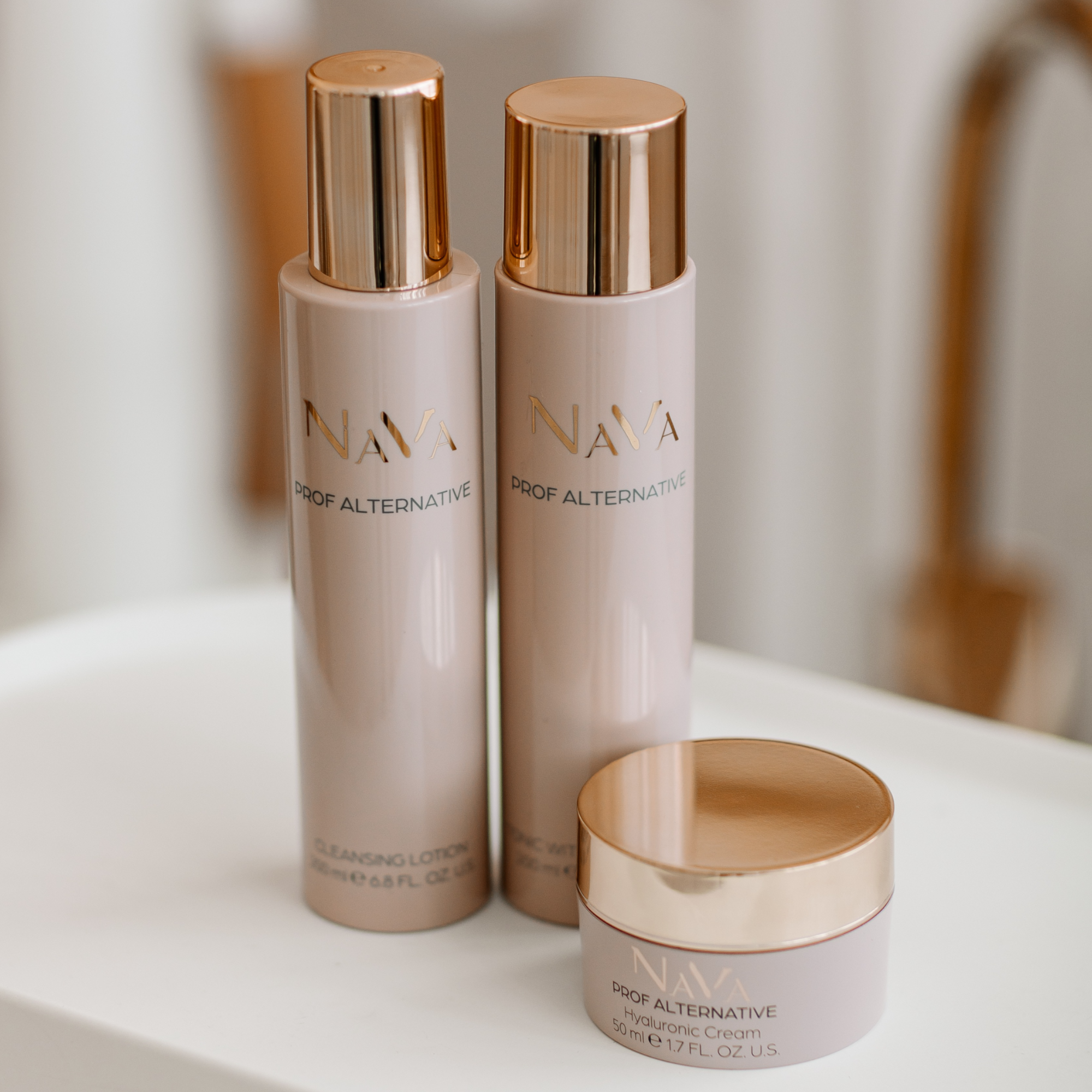 Косметичний набір для догляду за шкірою обличчя Базовий Basic Set NaVa PROF ALTERNATIVE