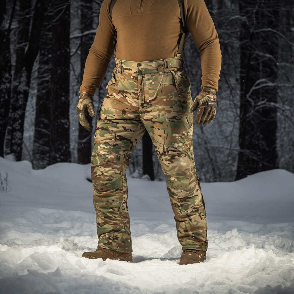 Утеплені зимові штани "Alpha Pro Primaloft" від українського бренду "M-TAC".