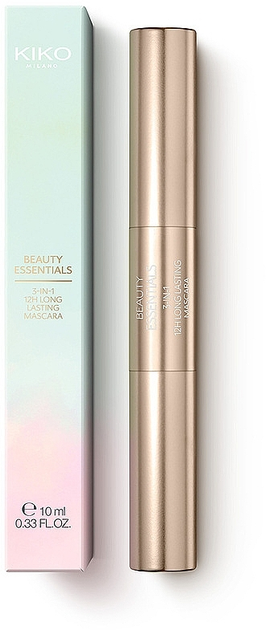 Туш 3-в-1 Kiko Milano Beauty Essentials Long Lasting Mascara 8 g