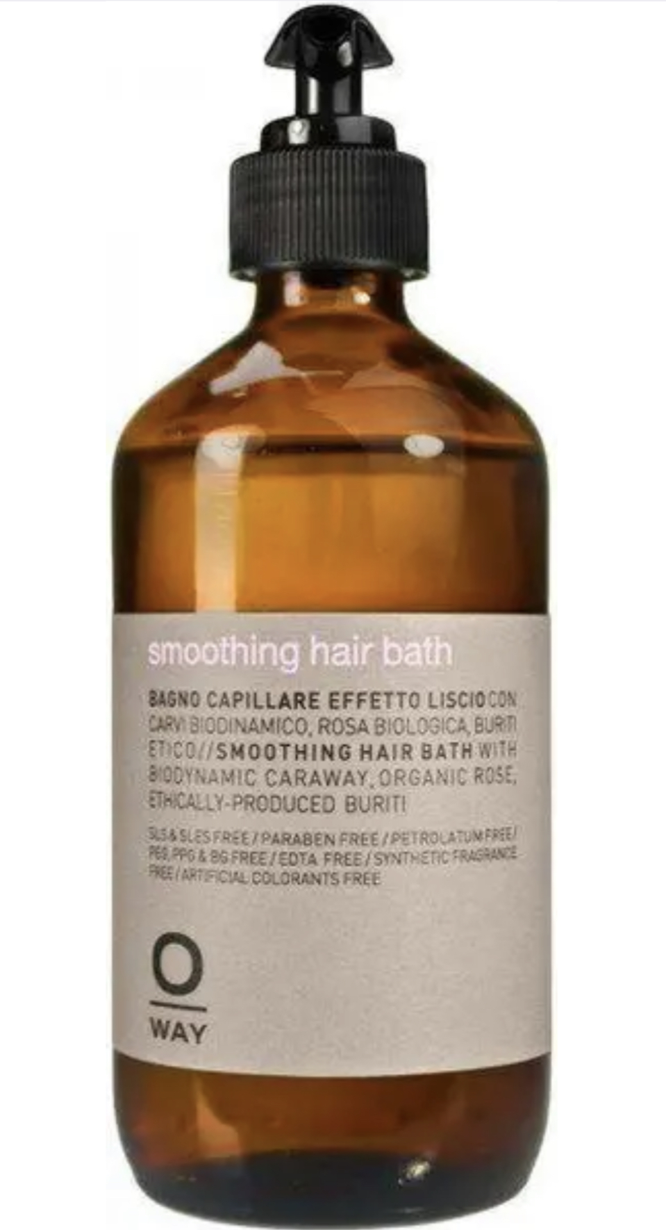 Шампунь для розгладження сухого волосся Oway Smoothing Hair Bath 240 мл.