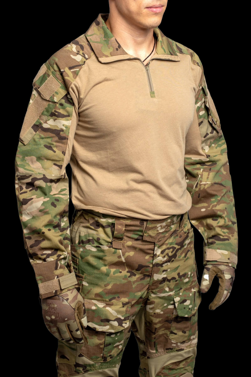 Якісна бойова сорочка "Emerson G3 Combat Shirt Multicam" від бренду "Emerson Gear".