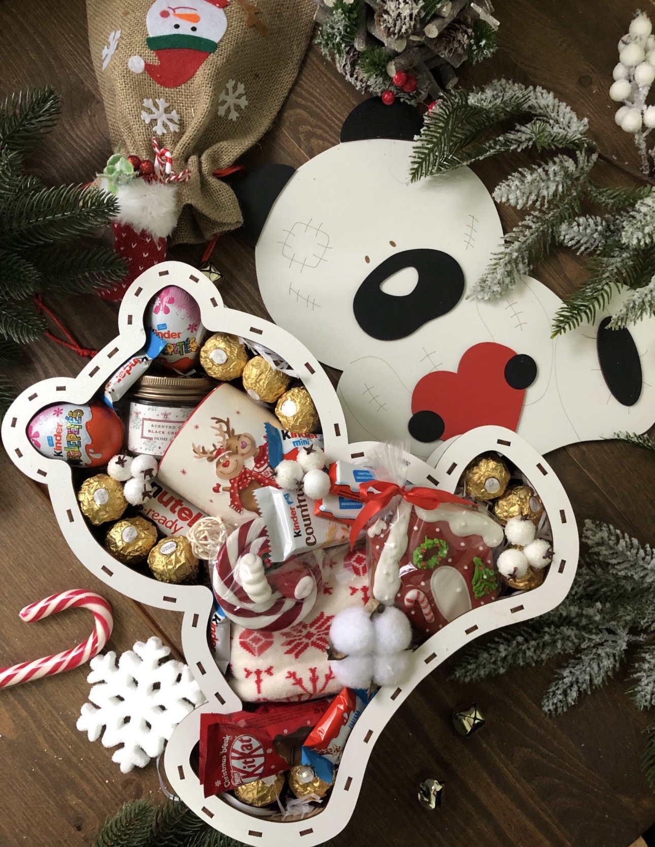 Подарунковий набір новорічний “Sweet Heart Box”