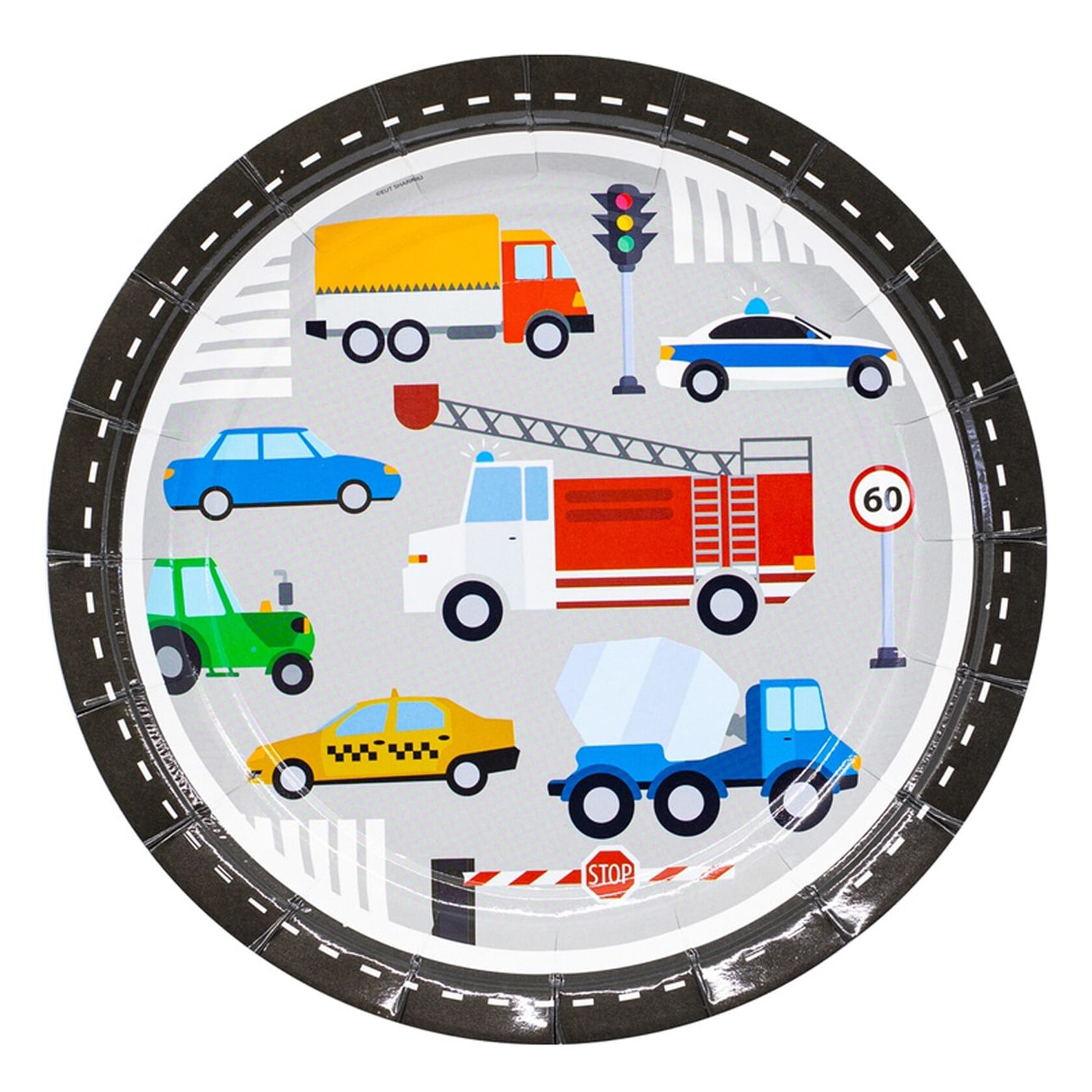 Тарілочки машинки 6шт