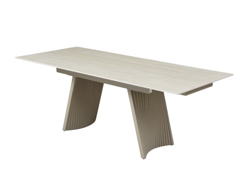 Керамічний стіл Олімпія TML-985 крема марфіль + бежевий