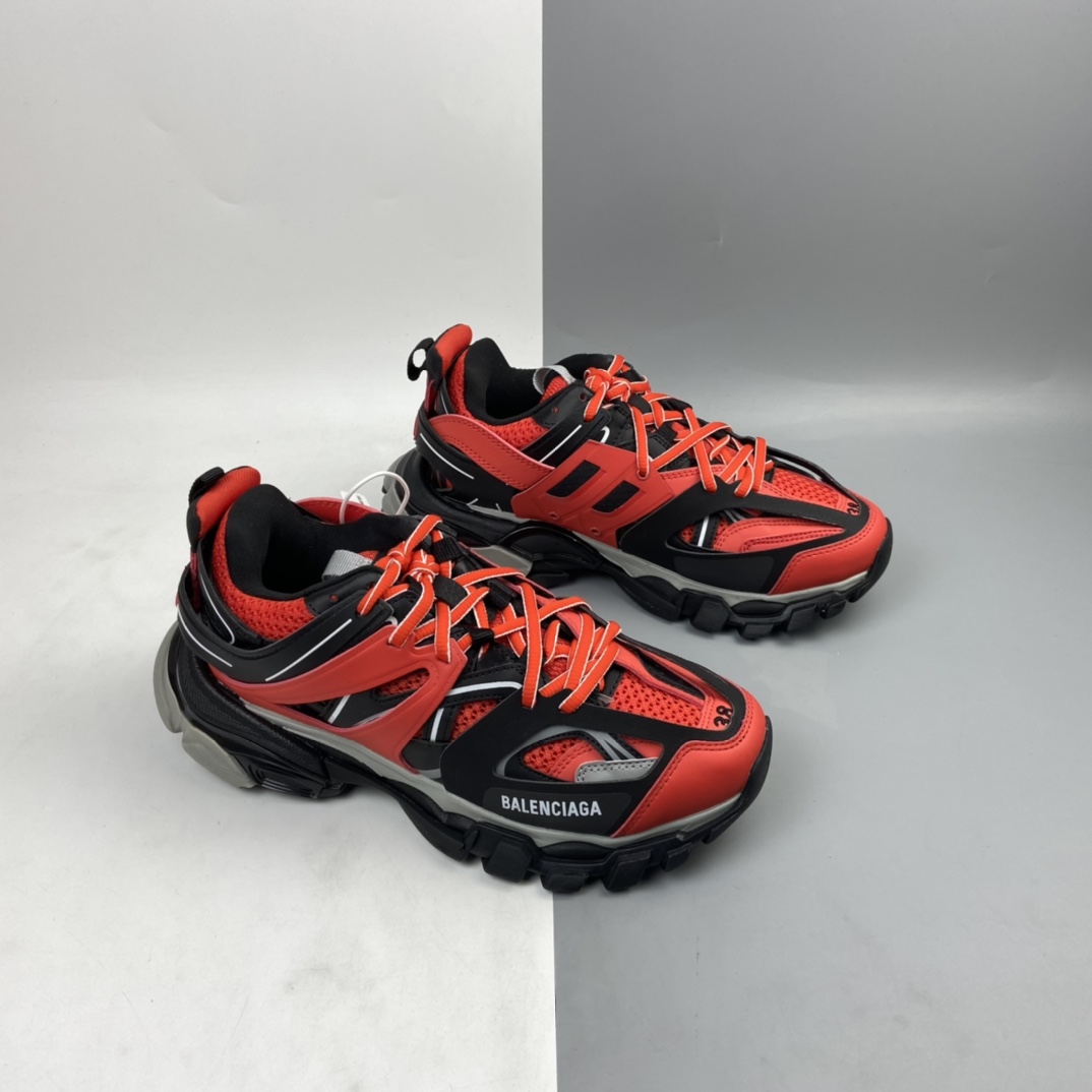 Sneaker Tess s.Gomma MAILLE RedBlack Balenciaga 3.0