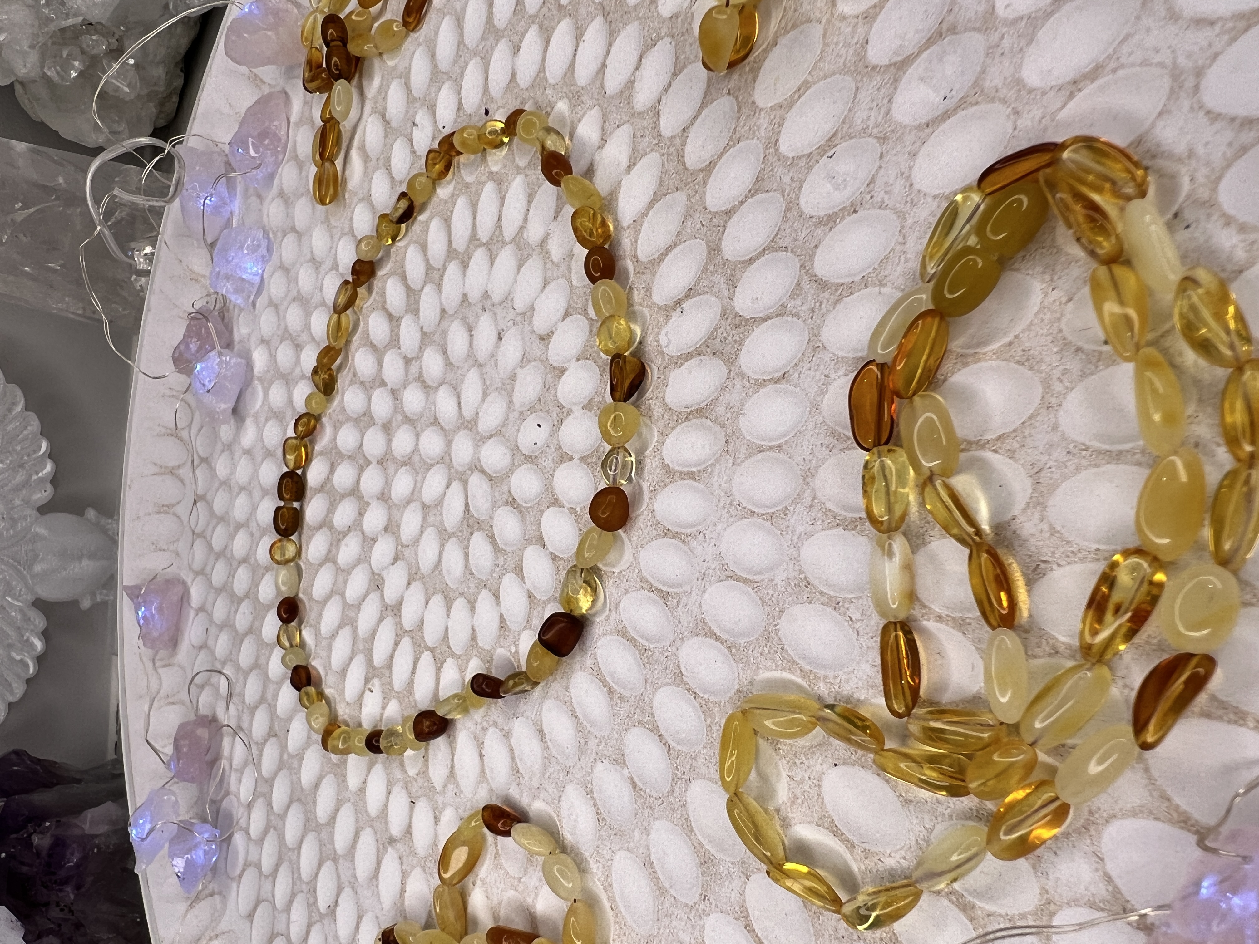 Amber beads teething from 100% Ukrainian amber 