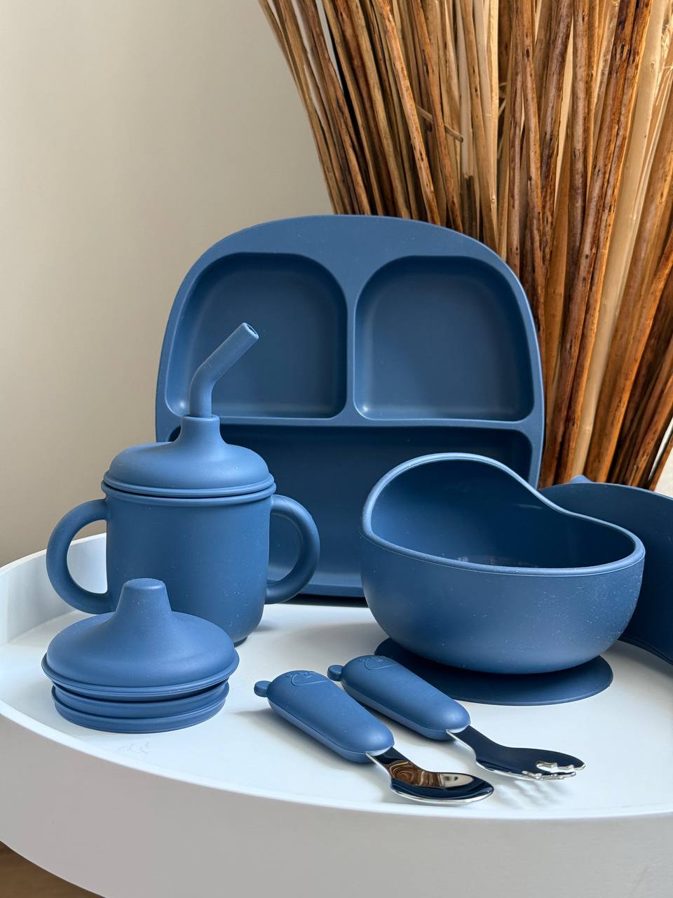 Набір квадрат базовий з 5 предметів, колір - Темно синій (Navy Blue)