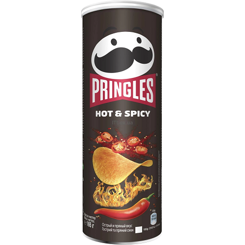 Чіпси Pringles Hot & Spicy 165 г