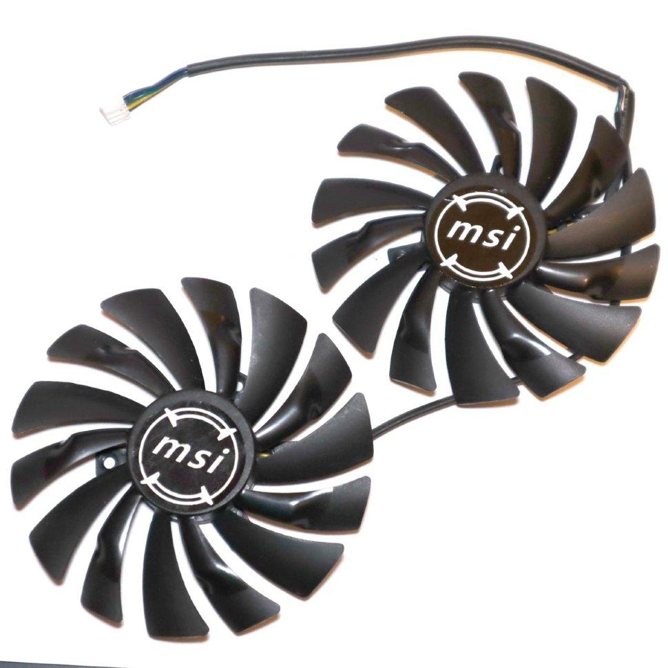 Вентилятор охолодження відеокарти MSI RX 470/480/570/580 ARMOR PLD09210S12HH 85мм