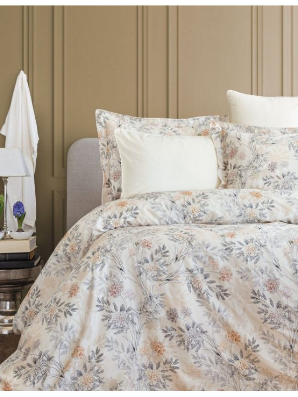 Постільна білизна Argemon Issimo Home 300TC — сатин де люкс, сімейний комплект 2×160×220 см