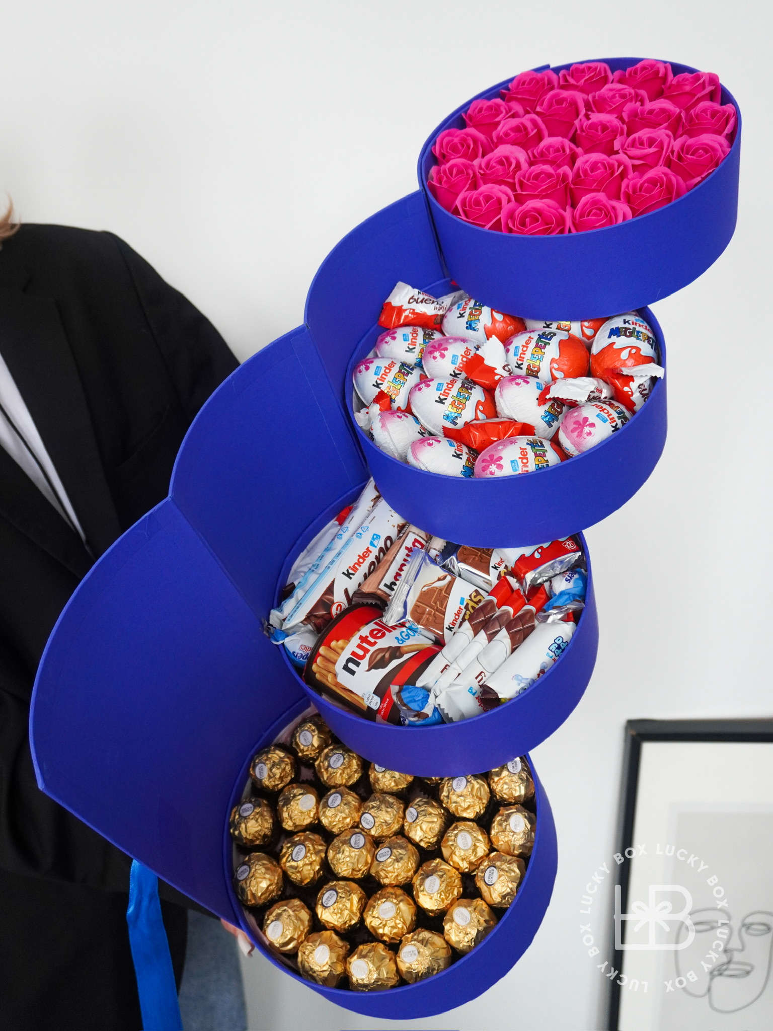 4х ярусний круглий бокс