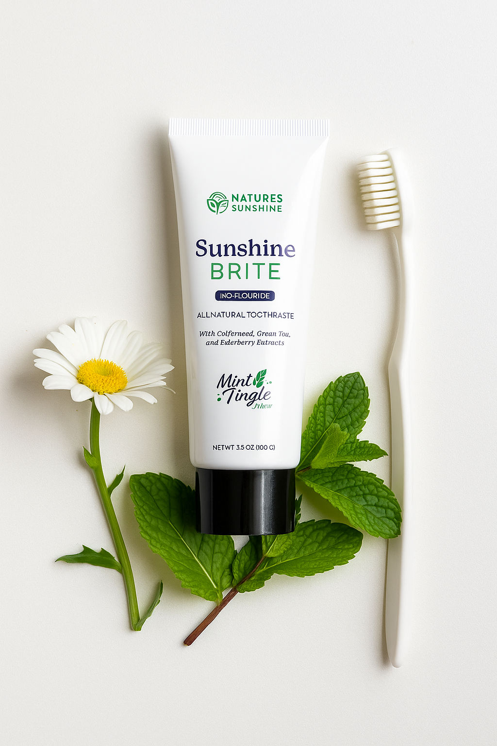 Зубна паста Саншайн Брайт (Sunshine Brite Toothpaste) Без фтору