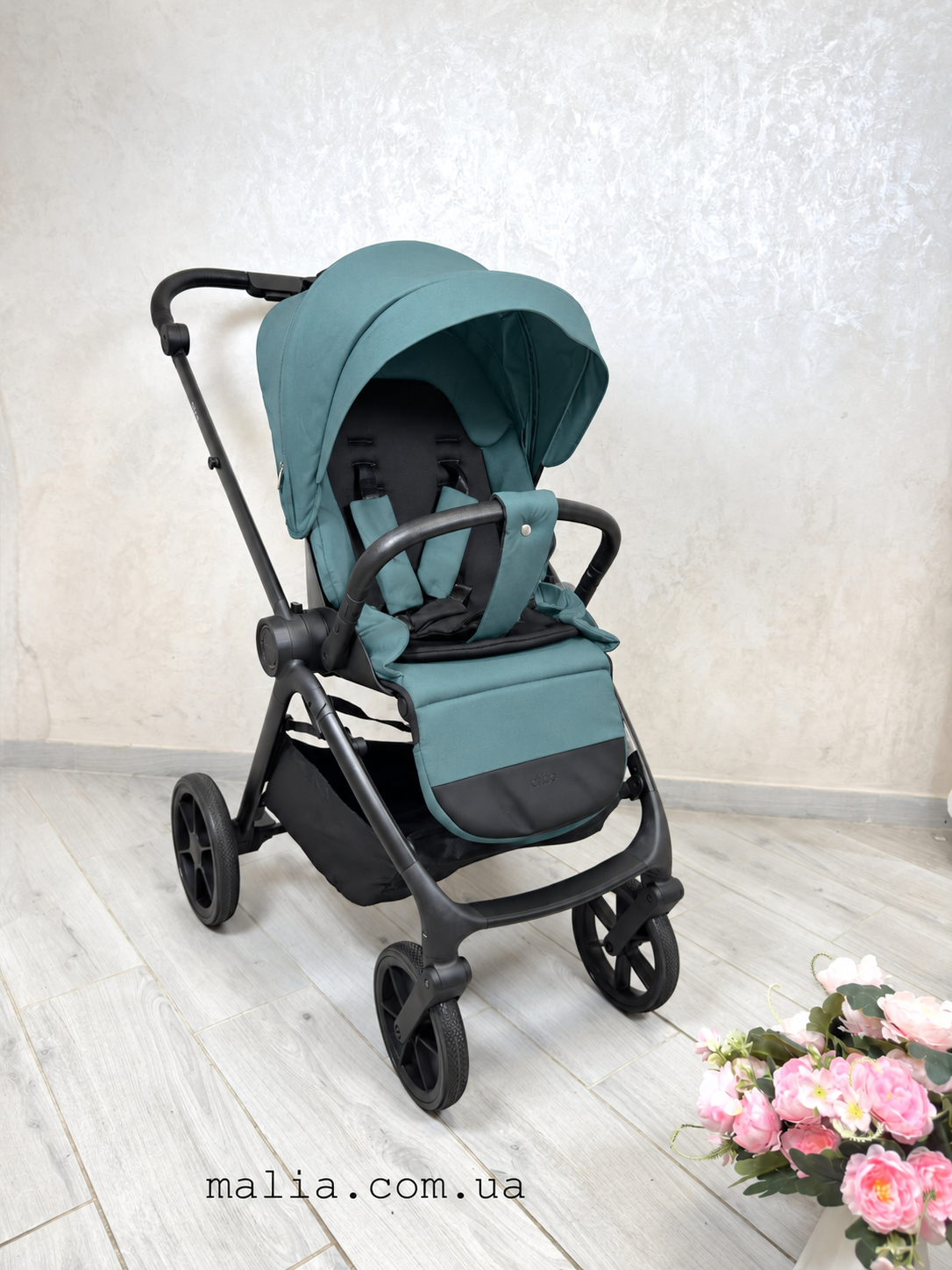 Коляска дитяча ME 1191 CHLOE Emerald Green