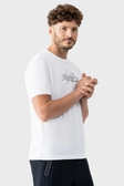 Футболка AVECS біла з технологією Soft touch