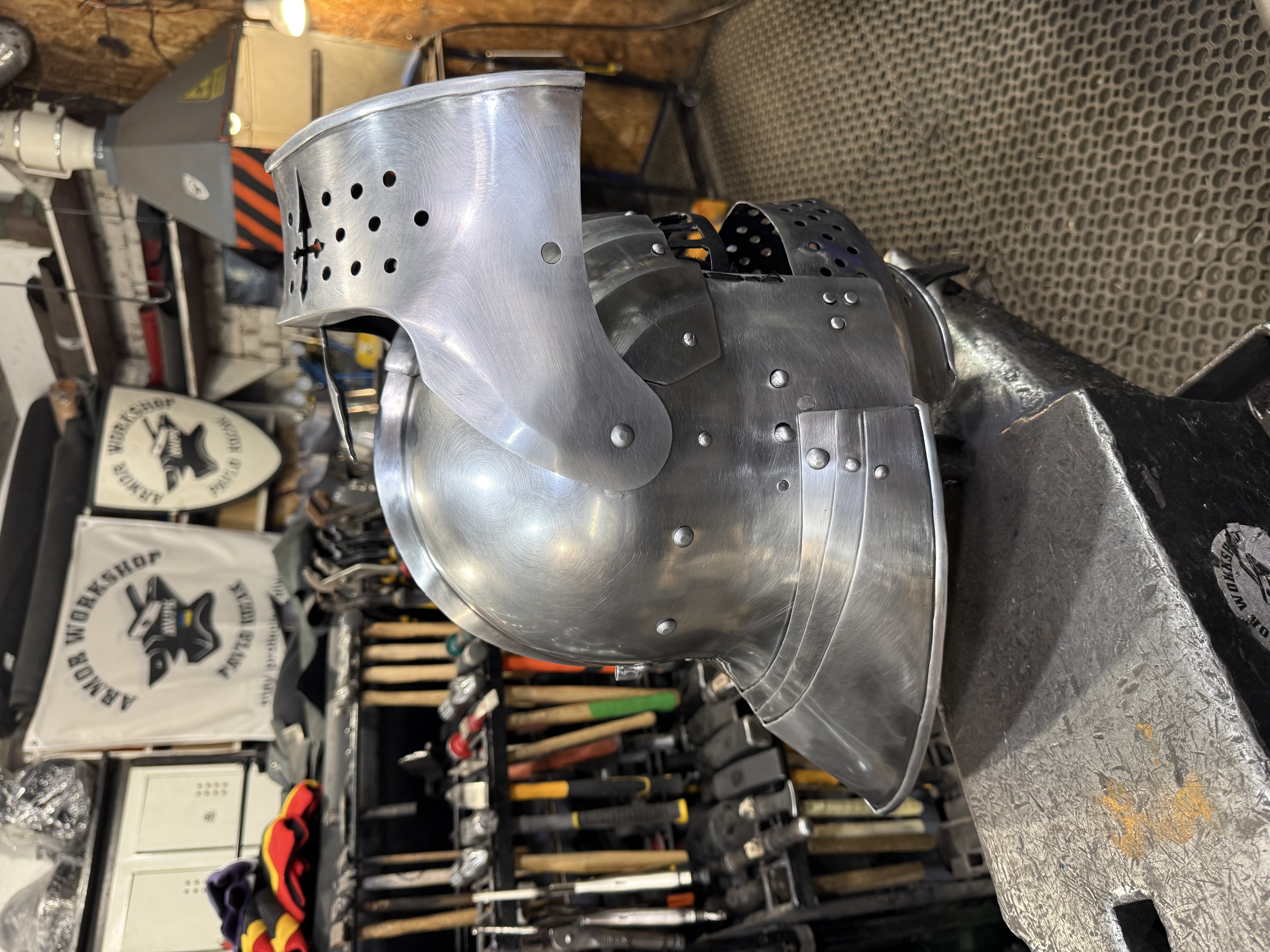 Armor helmet saled “ ribs style