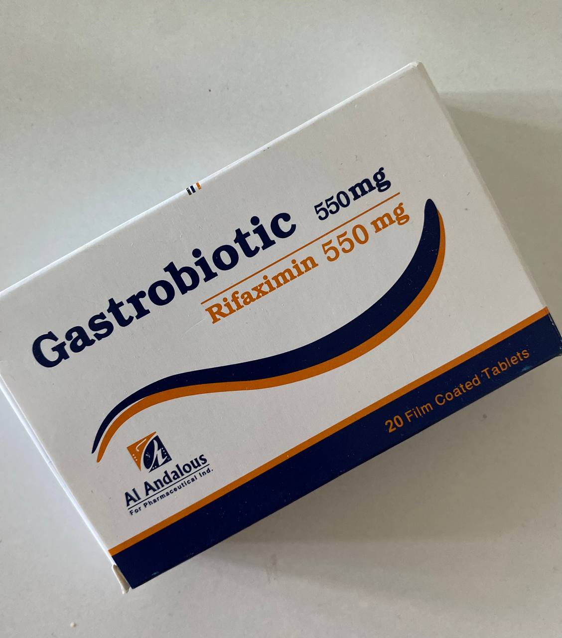 Gastrobiotic 550 mg Гастробіотик 550 мг Рифаксимін 20 табл