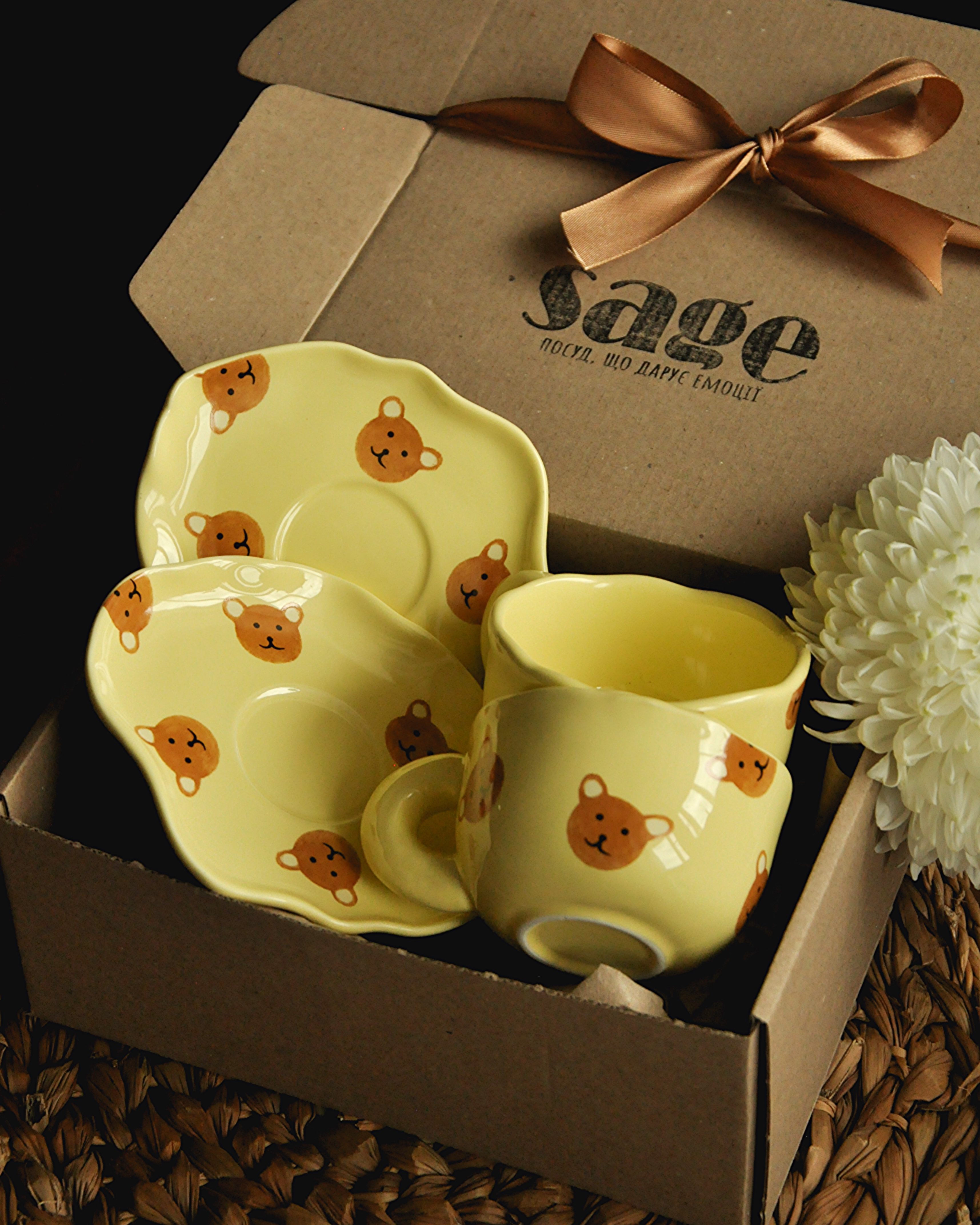 Комплект з двох наборів "Ведмедики" 200 мл