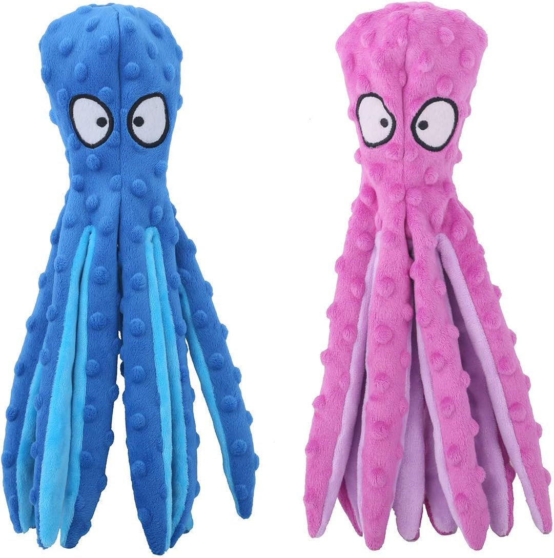 Dog Squeaky Toys Octopus