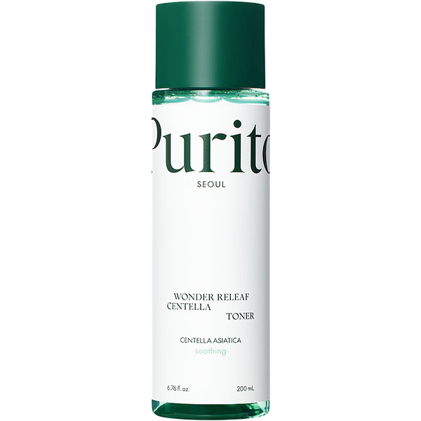 Заспокійливий тонер для обличчя Purito Seoul Wonder Releaf Centella Toner з центелою азіатською, 200 мл
