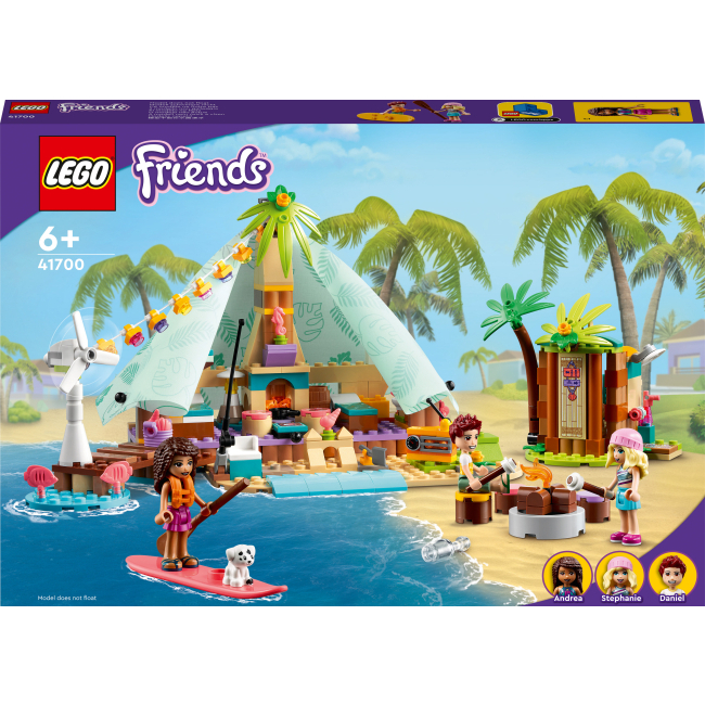 Конструктор LEGO Friends Кемпінг на пляжі (41700)